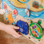 What toys are best for training a child’s attention and perseverance?